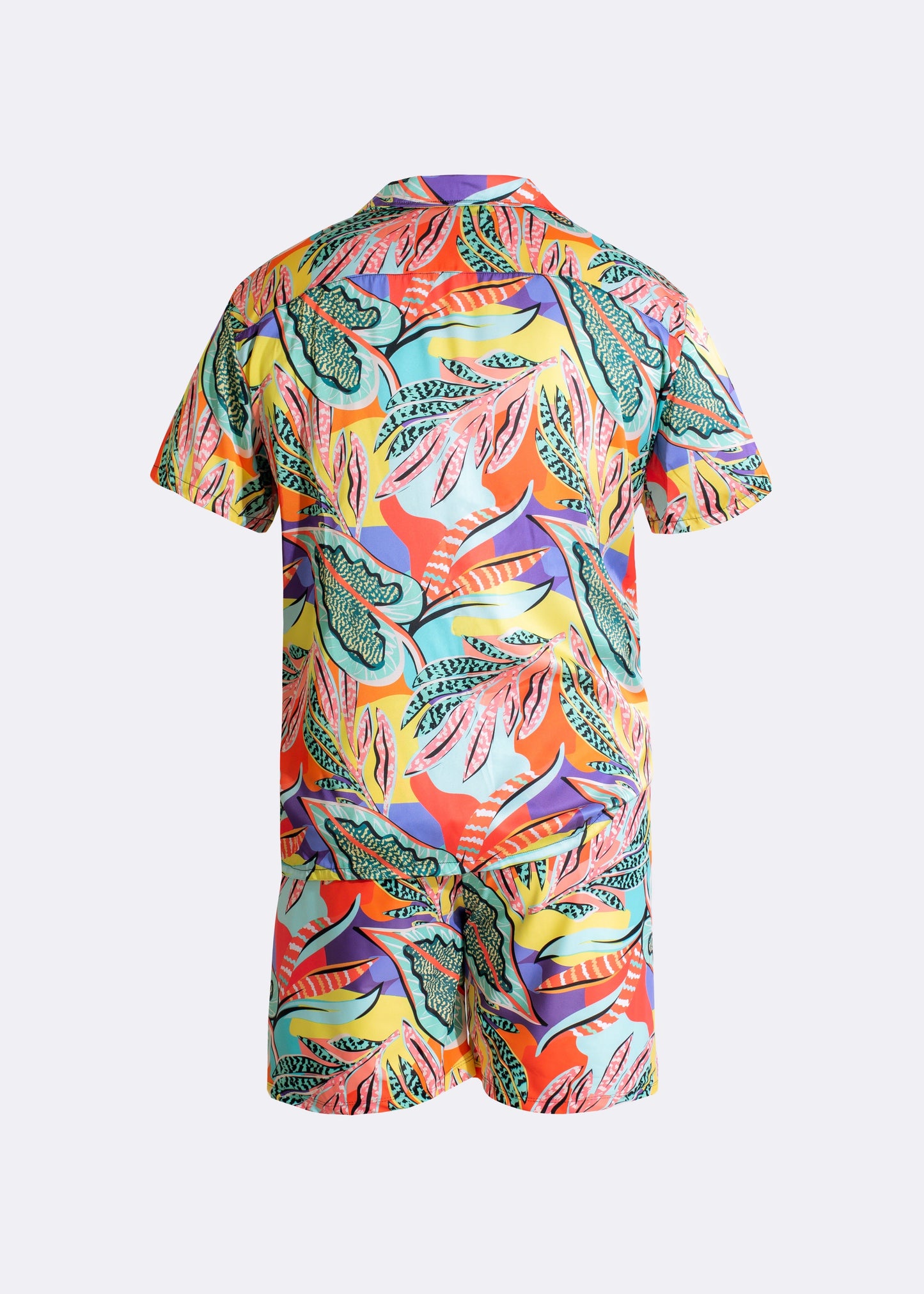 Tropical Getaway Shirt Orange