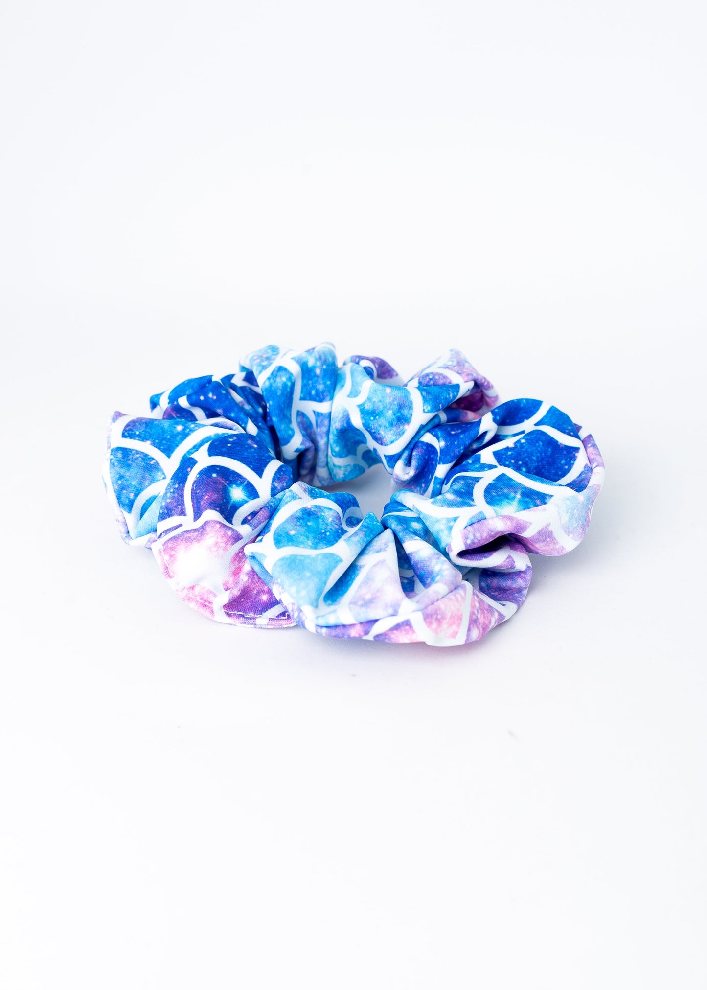 Mermaid Paradise Scrunchie Blue