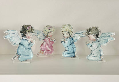 "Tiny Wings I" Acrylic Shelfie