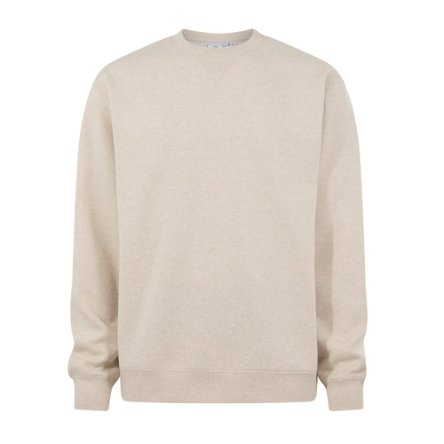 Dolan Mens Supersoft Crew Neck Sweatshirt - Buttercream Melange