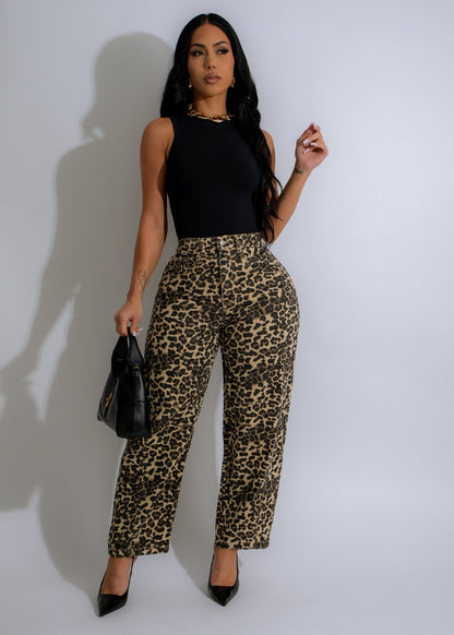 Savage Spirit Jeans Brown