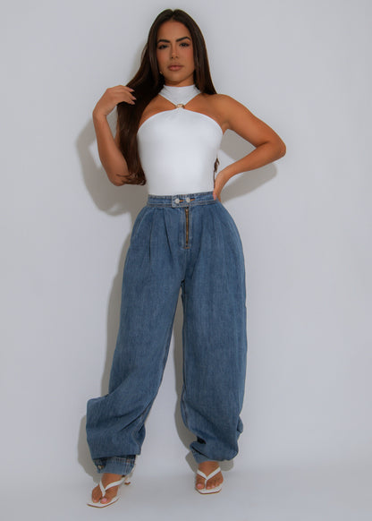 Edge Appeal Bodysuit White