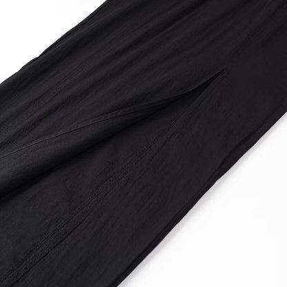 GracefulLong Lace Up Sling Dress