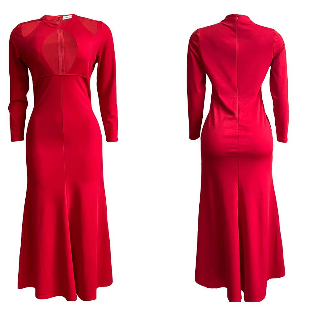 High Waist Fishtail Dress African Dress