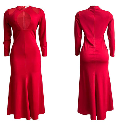 High Waist Fishtail Dress African Dress