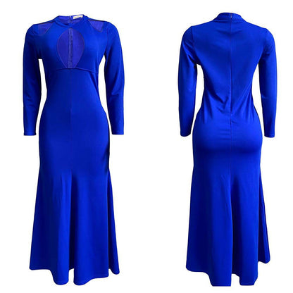 High Waist Fishtail Dress African Dress