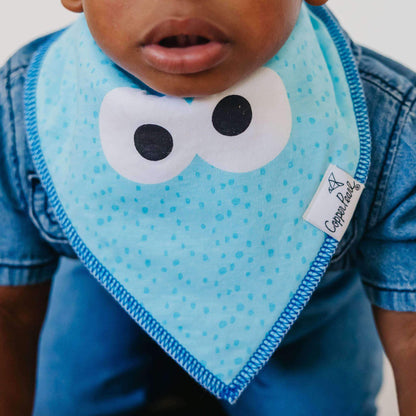 4 Pack Baby Bandana Bibs - Elmo