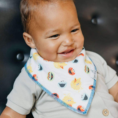 4 Pack Baby Bandana Bibs - Elmo