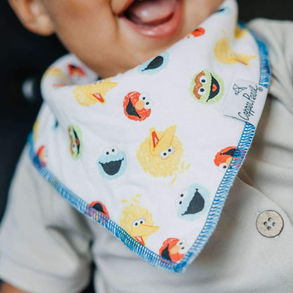 4 Pack Baby Bandana Bibs - Elmo