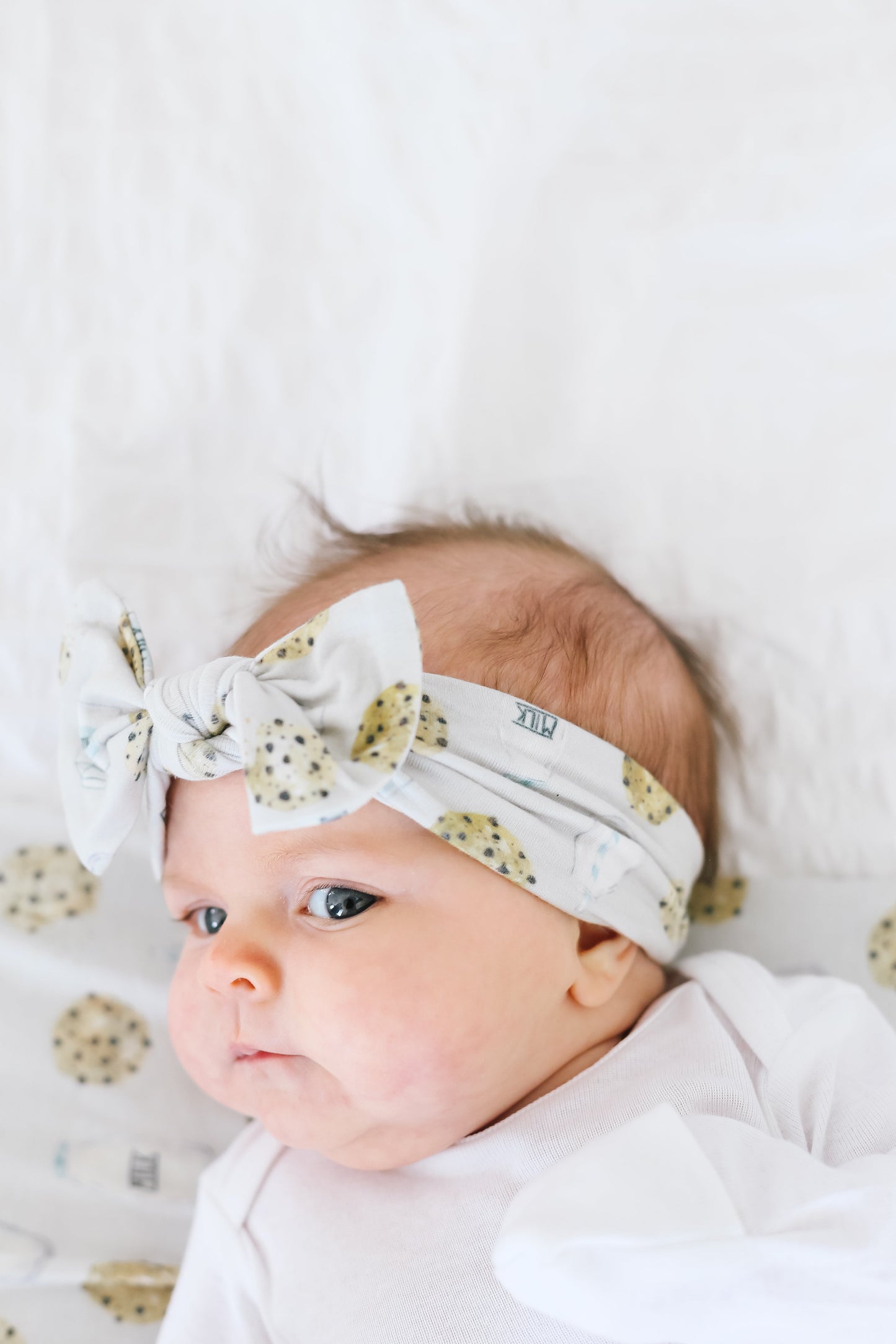 Knit Headband Bow - Chip