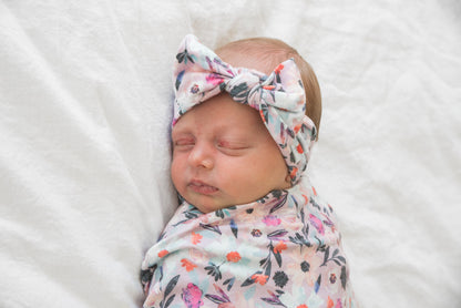 Knit Headband Bow - Morgan