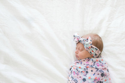 Knit Headband Bow - Morgan