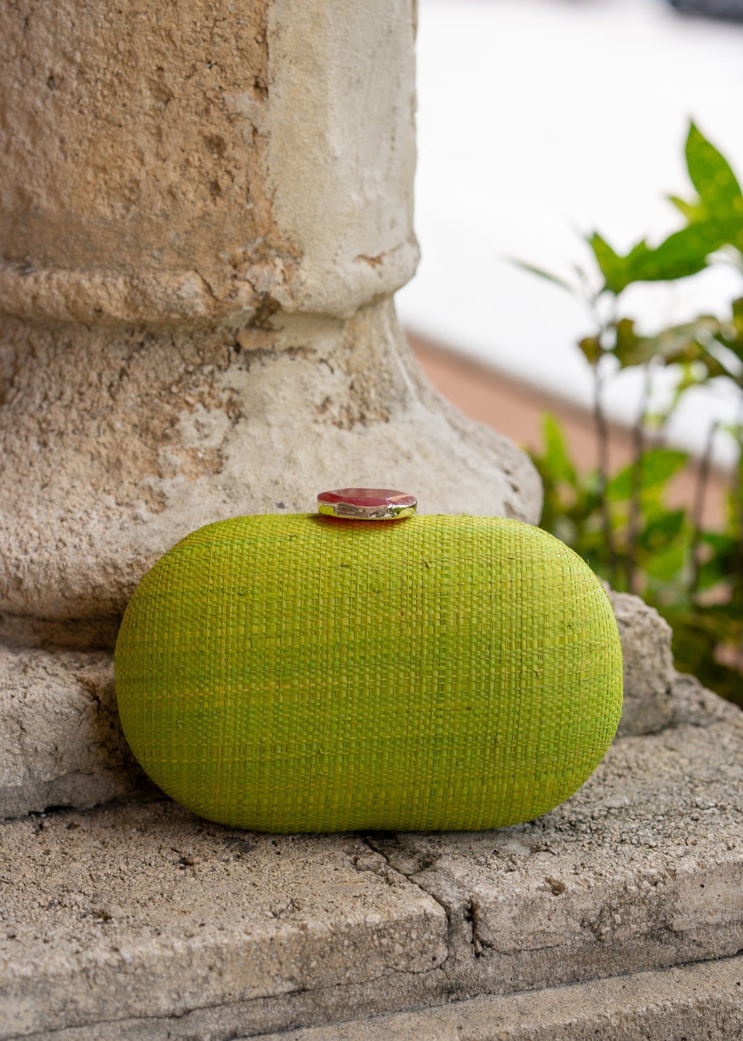 Riviera Luxe Clutch Green
