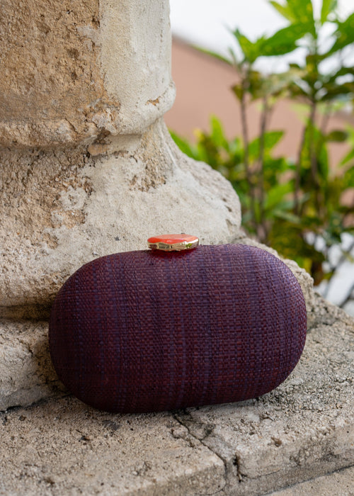 Riviera Luxe Clutch Purple