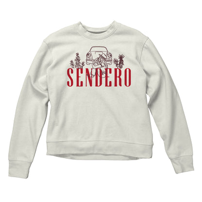 Desert Drifter Women's Sweatshirt - Vintage White