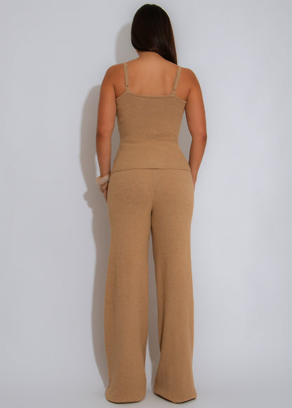 Second Skin Pant Set Nude