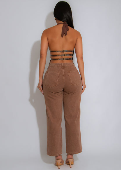 Urban Edge Jeans Brown