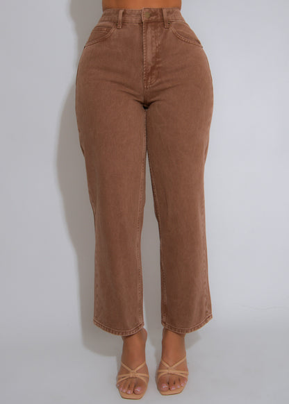Urban Edge Jeans Brown