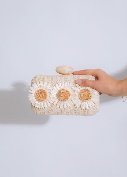 Daisy Love Clutch Nude