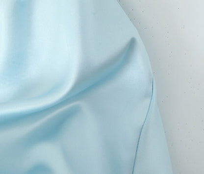 Fall French Vintage Crumpled Slim Silk Satin Texture Tube Top Dress Short Evening Dress