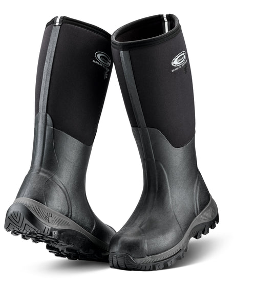 Grubs Boots Bearline 8.5 Unisex Wellington - Black