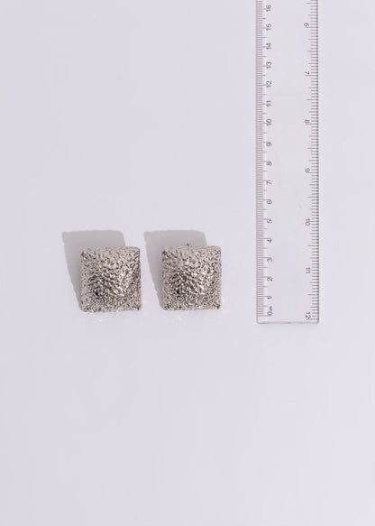Dinner In The City Earrings Silver