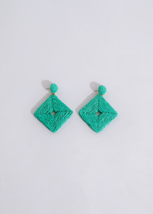 Try Me Earring Green