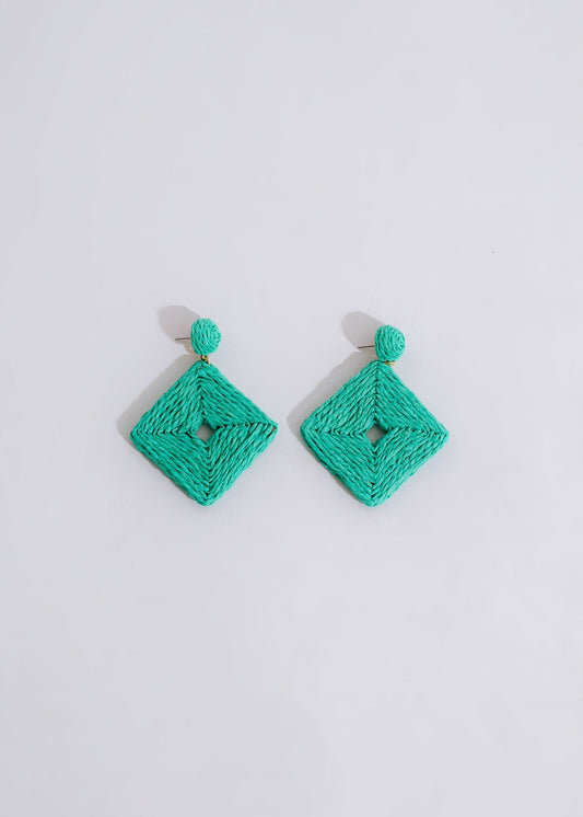 Try Me Earring Green