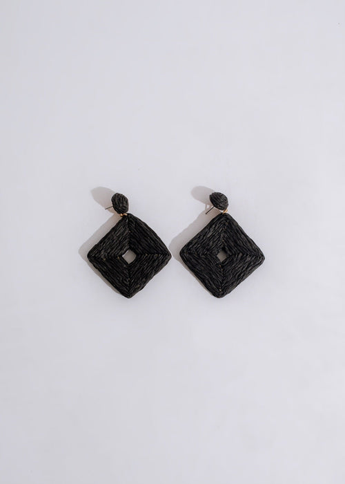 Try Me Earring Black