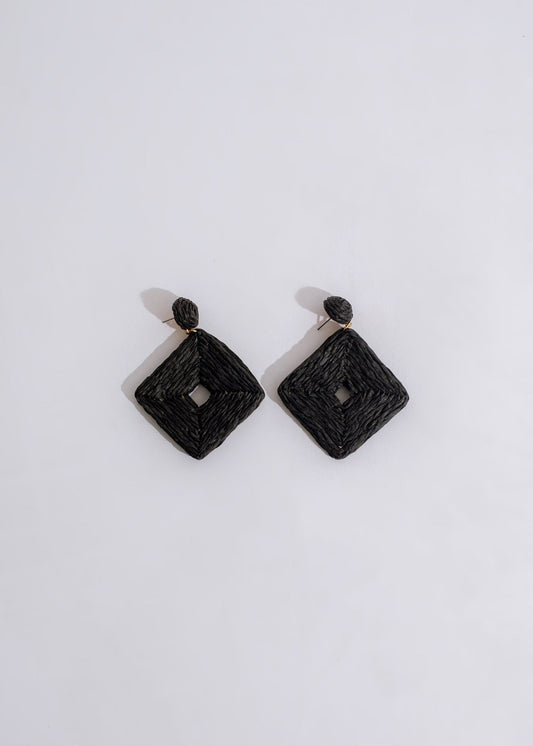 Try Me Earring Black