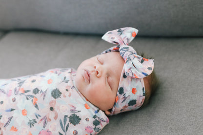 Knit Headband Bow - Morgan