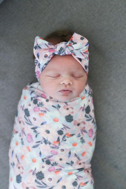 Knit Headband Bow - Morgan