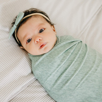 Knit Swaddle Blanket - Emerson