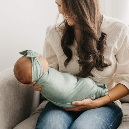 Knit Swaddle Blanket - Emerson