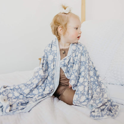 Knit Swaddle Blanket - Lacie