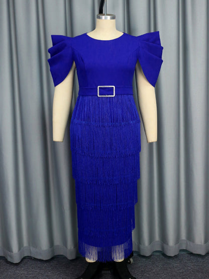 High Waist Slim Fit Dress Casual Office Party Cocktail High Waisted Dress