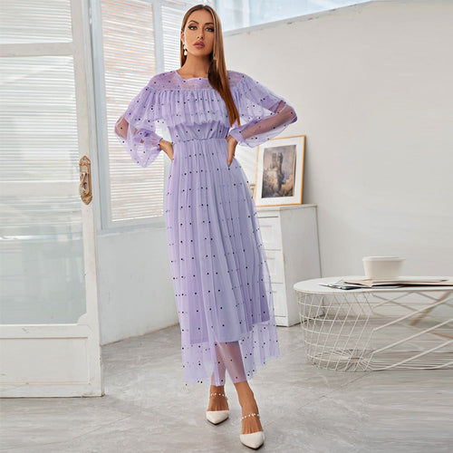 Fashionable Elegant Mesh Dress