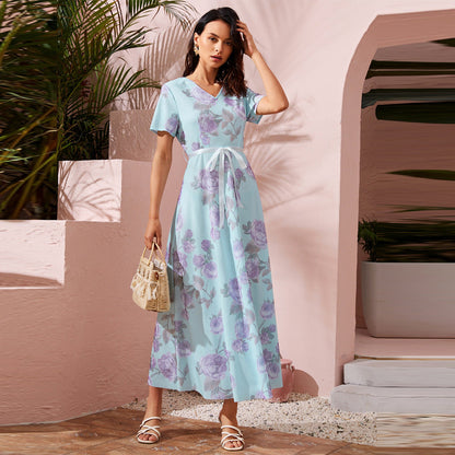 Elegant High Waist Dress