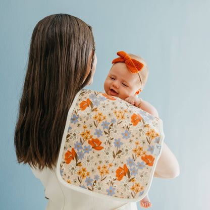 3 Pack Premium Burp Cloths - Eden