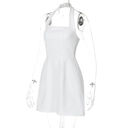 Halter Neck Mini Dress