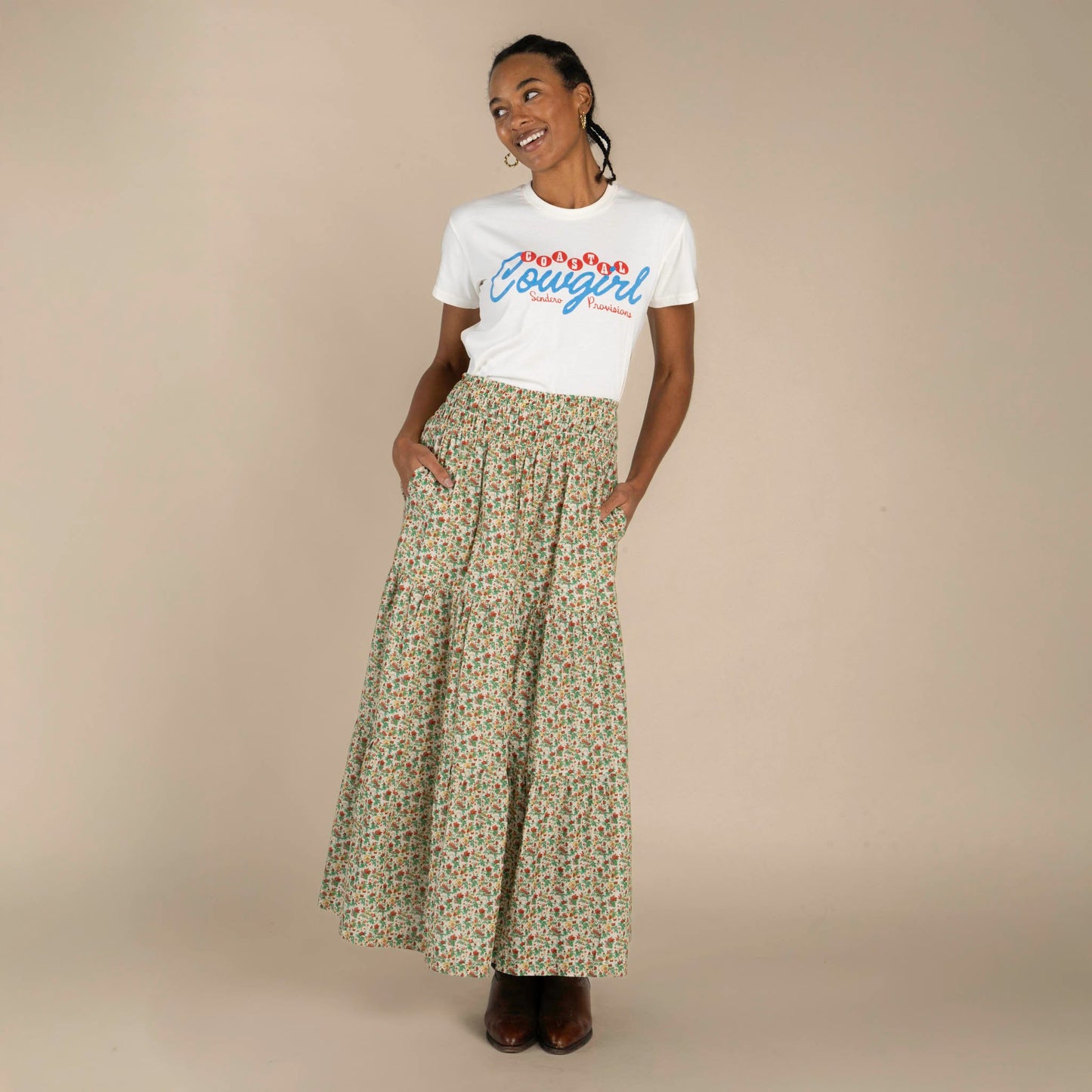 Juliette Skirt - Desert Rose Yellow