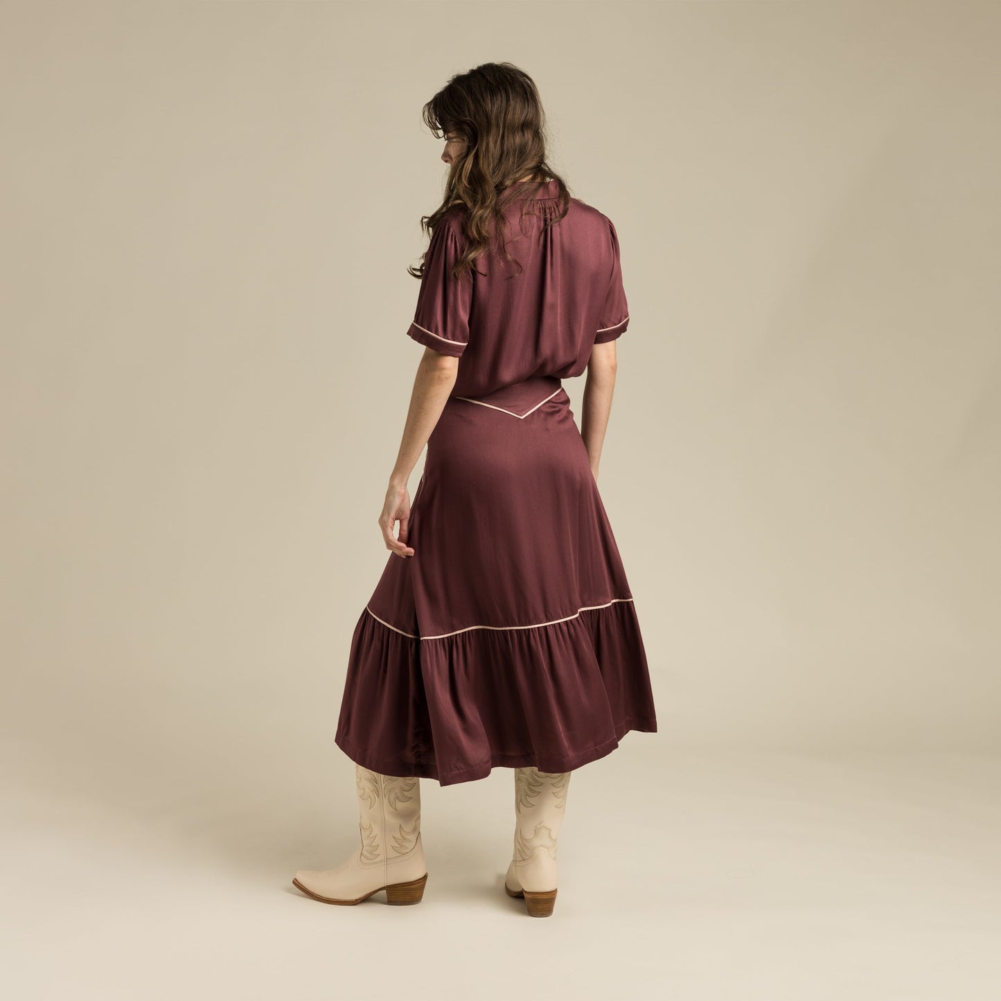 Cheyenne Western Skirt - Zinfandel