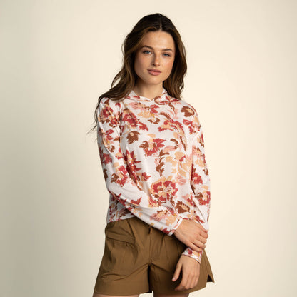 Women's Yucatan Bamboo Hoodie Tech Long Sleeve Shirt