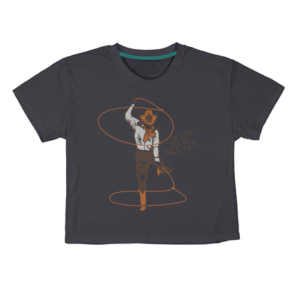 Boot Scootin' Boxy Tee - Vintage Black