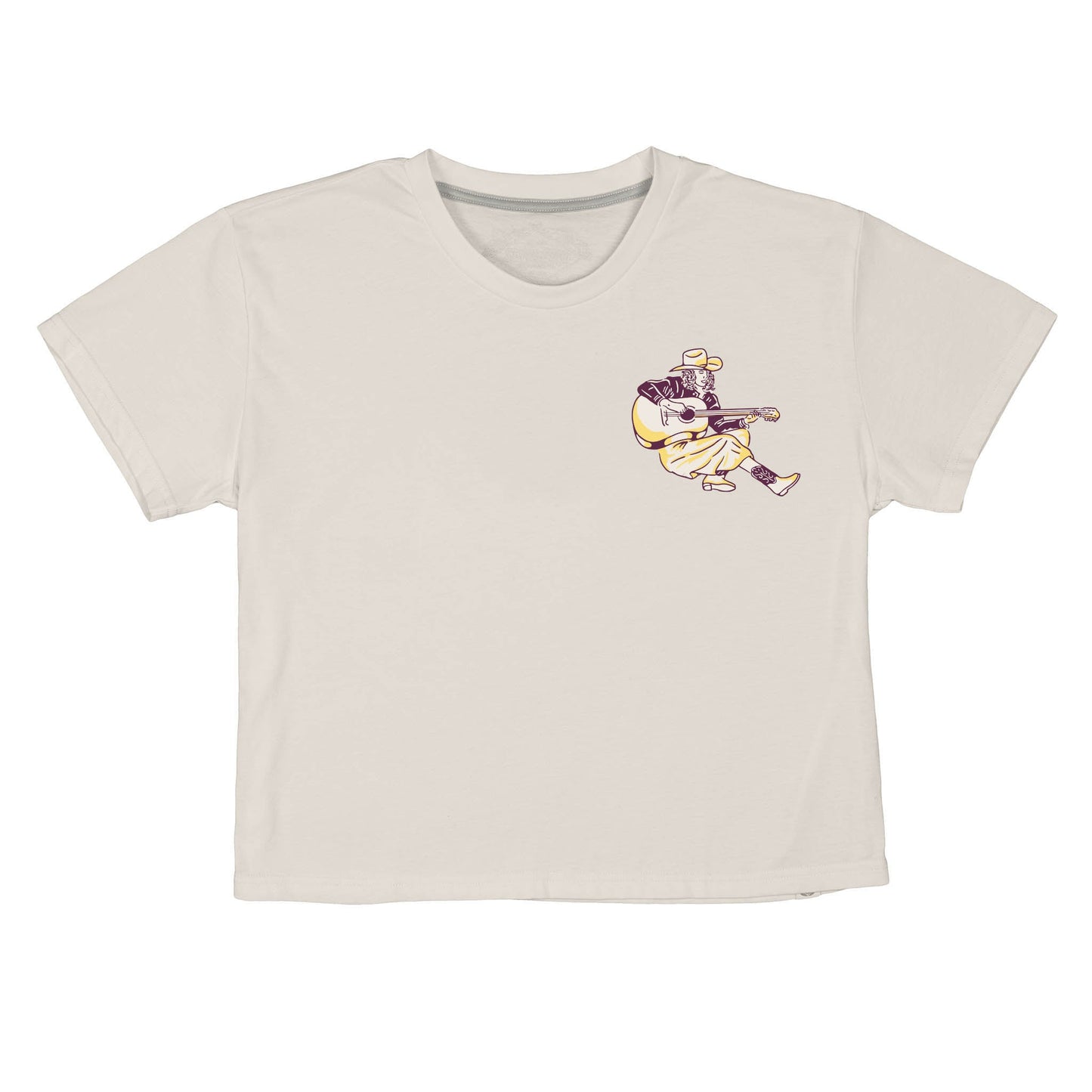 Play A Song Boxy Tee - Vintage White