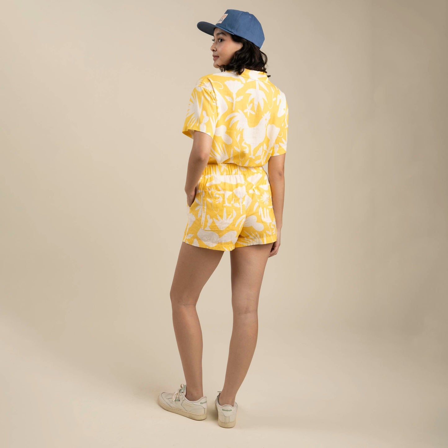 Isla Shorts - Otomi - Amarillo