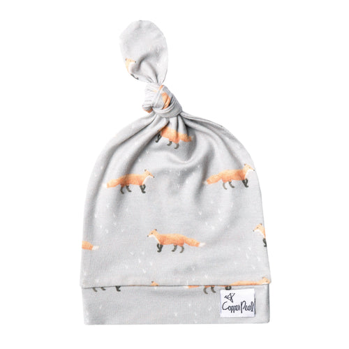 Top Knot Hat - Copper