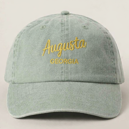 Augusta Georgia Embroidered Hat