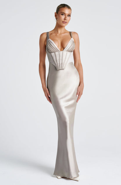 Shae Maxi Dress - Shell