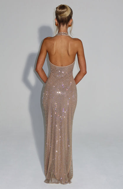 Starla Maxi Dress - Gold